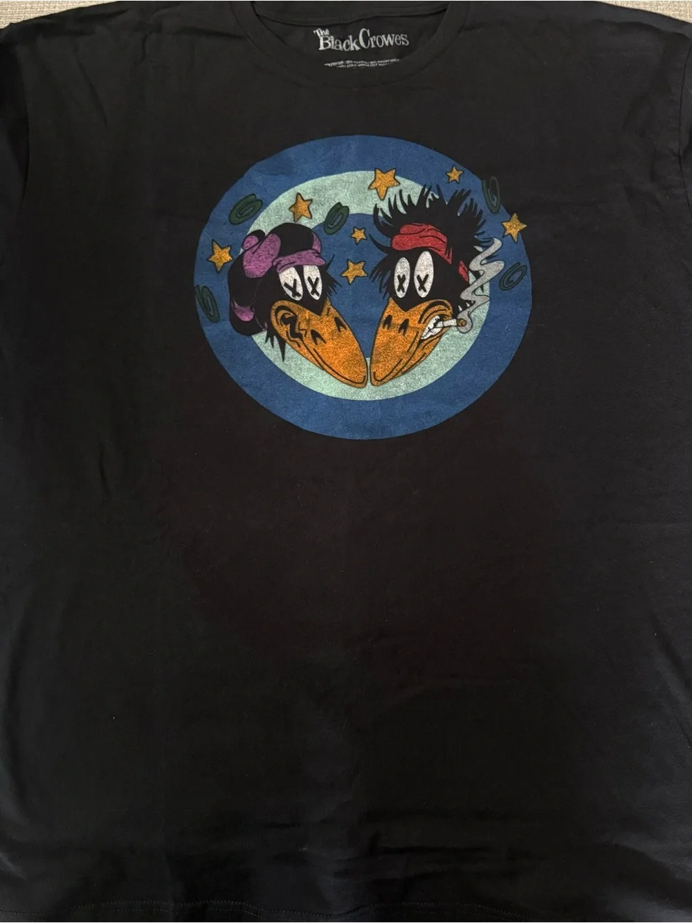 The Black Crowes "Shake Your Money Maker" Tour 2021 Tee in Black - Picture 1 of 4